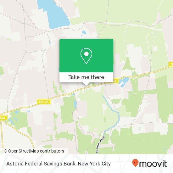 Mapa de Astoria Federal Savings Bank