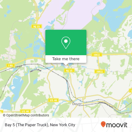 Bay 5 (The Paper Truck) map