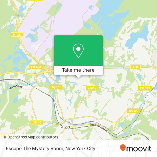 Escape The Mystery Room map
