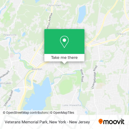 Mapa de Veterans Memorial Park