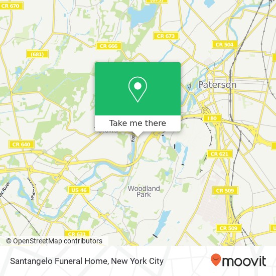 Santangelo Funeral Home map