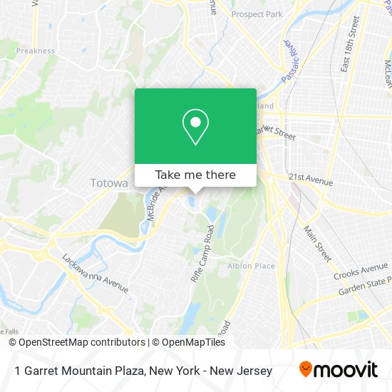 1 Garret Mountain Plaza map