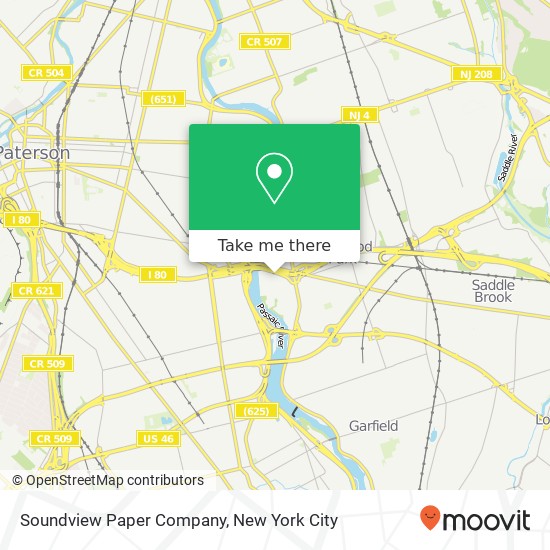 Mapa de Soundview Paper Company