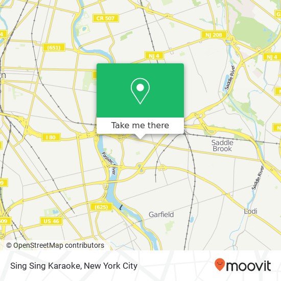 Mapa de Sing Sing Karaoke