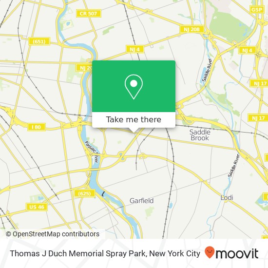 Mapa de Thomas J Duch Memorial Spray Park