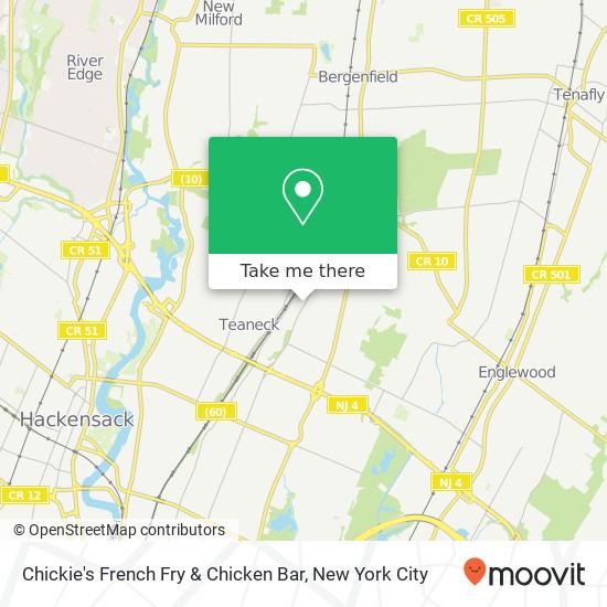 Chickie's French Fry & Chicken Bar map