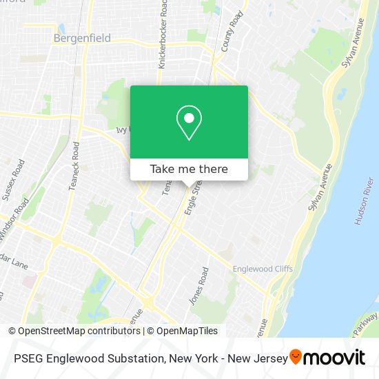 Mapa de PSEG Englewood Substation