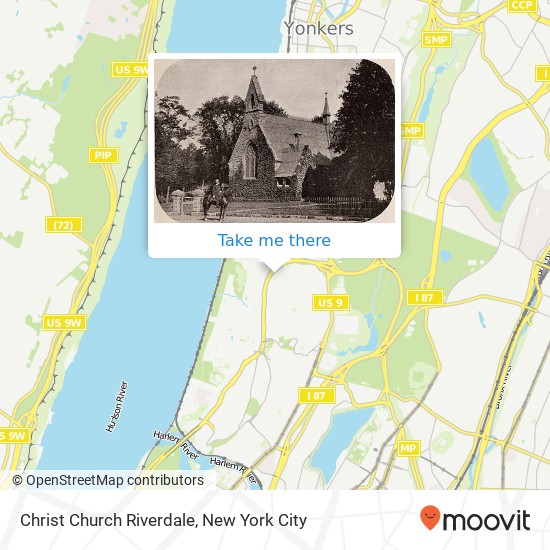 Christ  Church Riverdale map