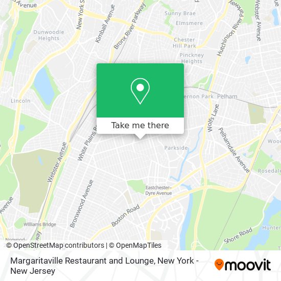 Mapa de Margaritaville Restaurant and Lounge