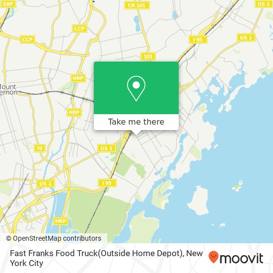 Fast Franks Food Truck(Outside Home Depot) map