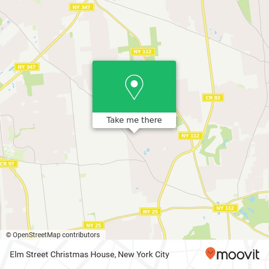 Mapa de Elm Street Christmas House