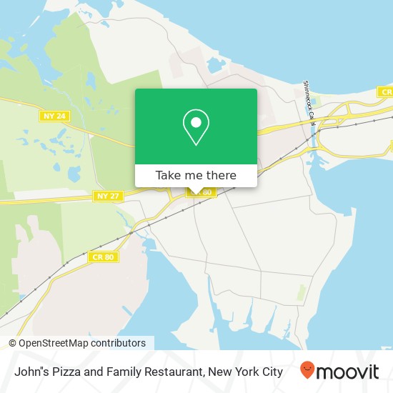 John''s Pizza and Family Restaurant map