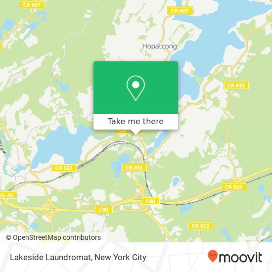 Lakeside Laundromat map