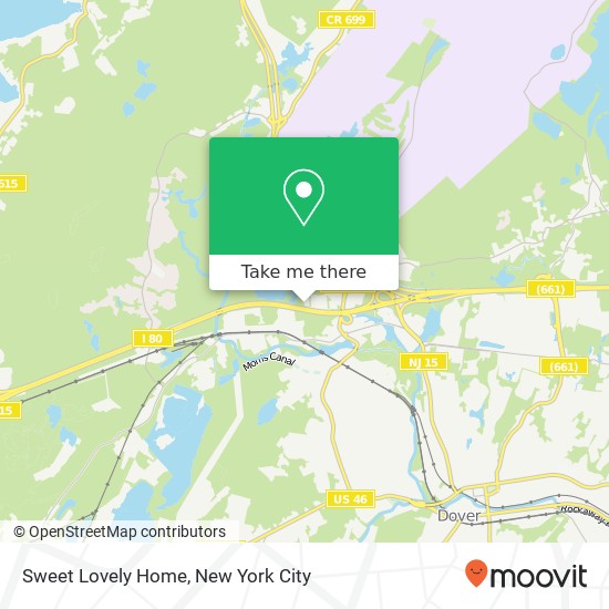 Mapa de Sweet Lovely Home