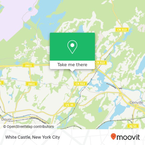 White Castle map