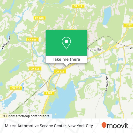 Mike's Automotive Service Center map