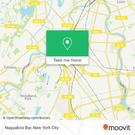 Mapa de Naguabos Bar