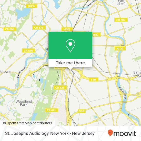 Mapa de St. Joseph's Audiology