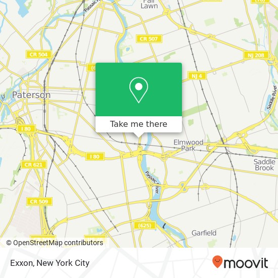 Mapa de Exxon