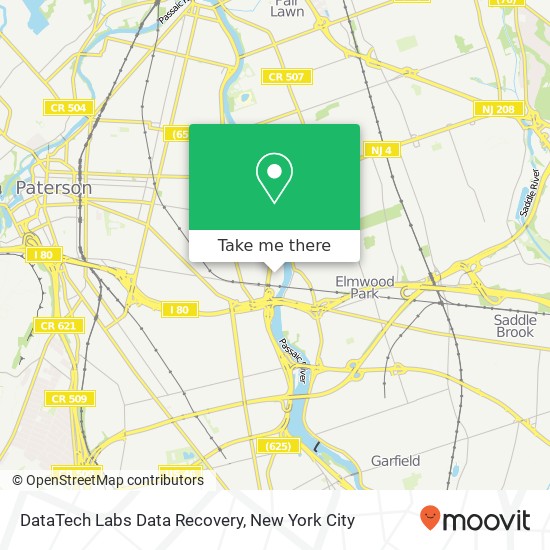 DataTech Labs Data Recovery map