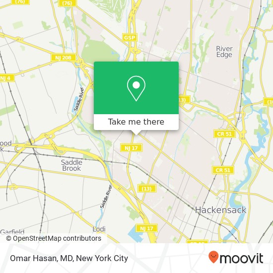 Mapa de Omar Hasan, MD