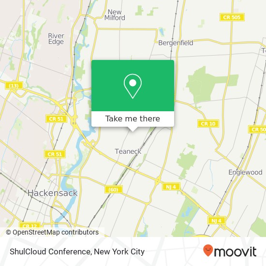 Mapa de ShulCloud Conference