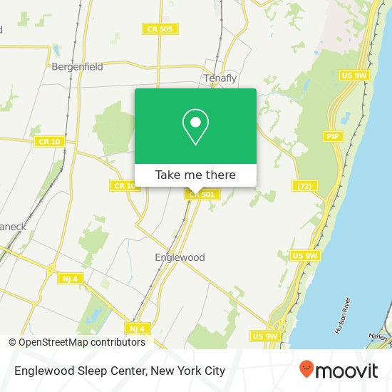 Mapa de Englewood Sleep Center