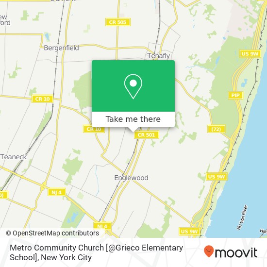 Mapa de Metro Community Church  [@Grieco Elementary School]