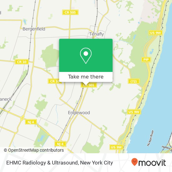 EHMC Radiology & Ultrasound map