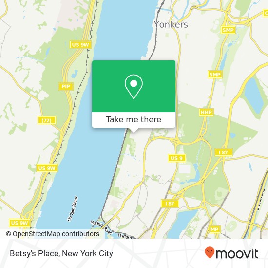 Mapa de Betsy's Place