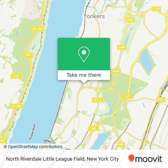 North Riverdale Little League Field map