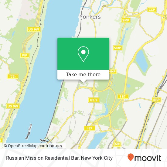 Russian Mission Residential Bar map