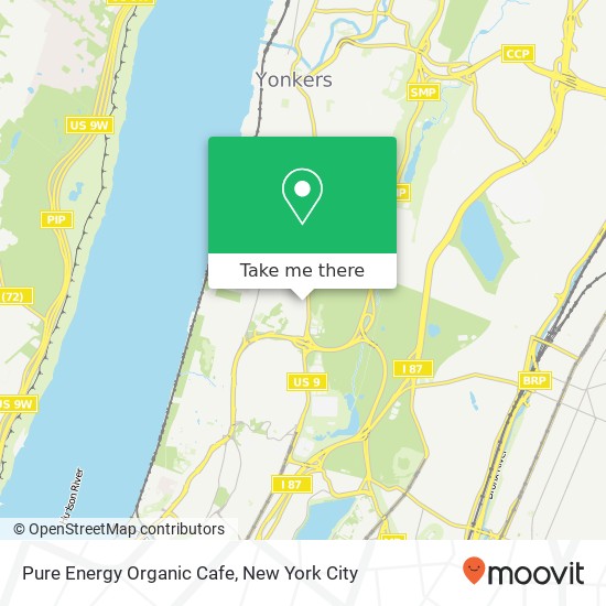 Pure Energy Organic Cafe map