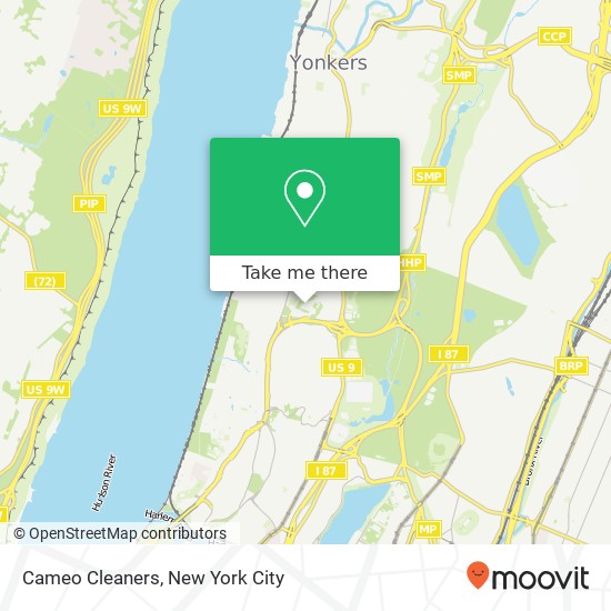 Cameo Cleaners map