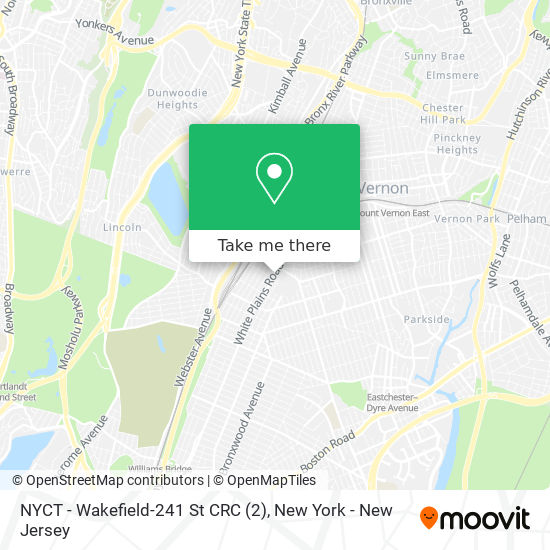 Mapa de NYCT - Wakefield-241 St CRC