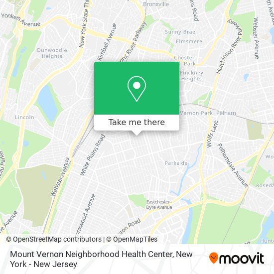 Mapa de Mount Vernon Neighborhood Health Center