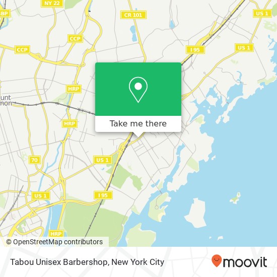 Tabou Unisex Barbershop map