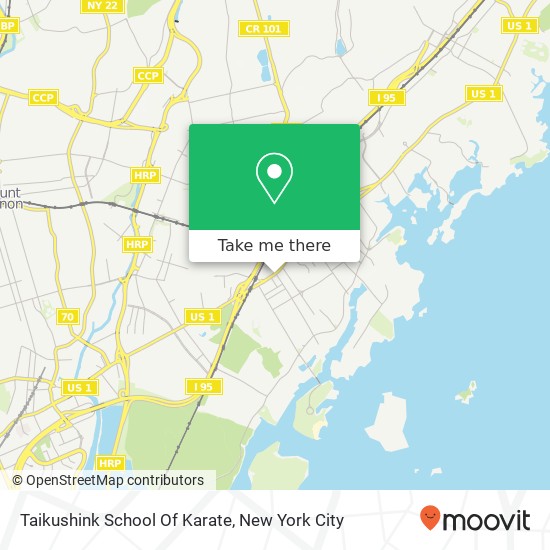 Mapa de Taikushink School Of Karate