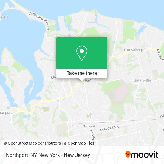 Mapa de Northport, NY
