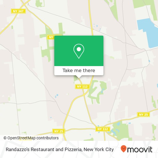 Mapa de Randazzo's Restaurant and Pizzeria