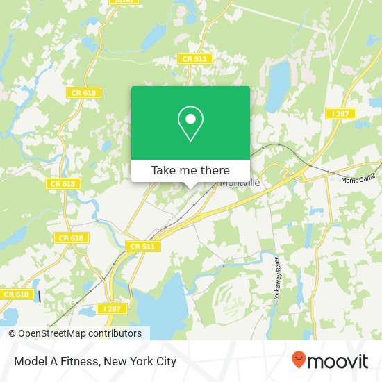 Model A Fitness map