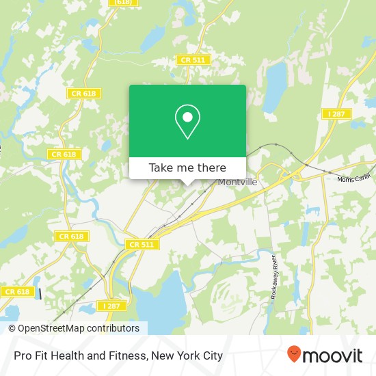 Mapa de Pro Fit Health and Fitness