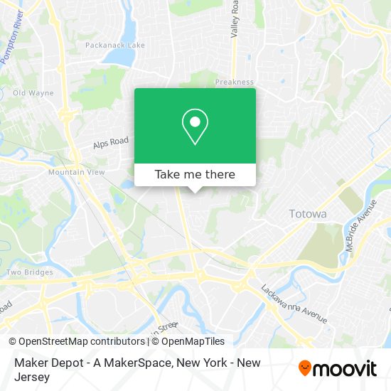 Mapa de Maker Depot - A MakerSpace