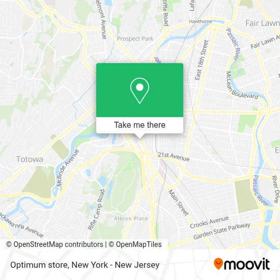 Optimum store map