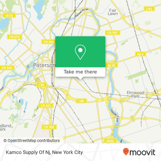 Mapa de Kamco Supply Of Nj