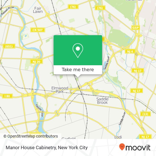 Mapa de Manor House Cabinetry