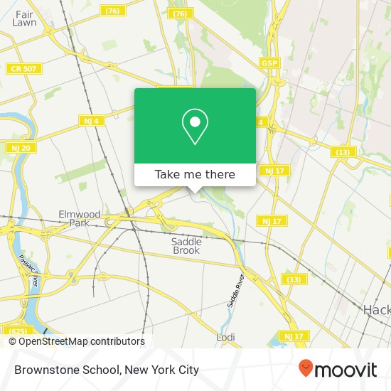 Mapa de Brownstone School