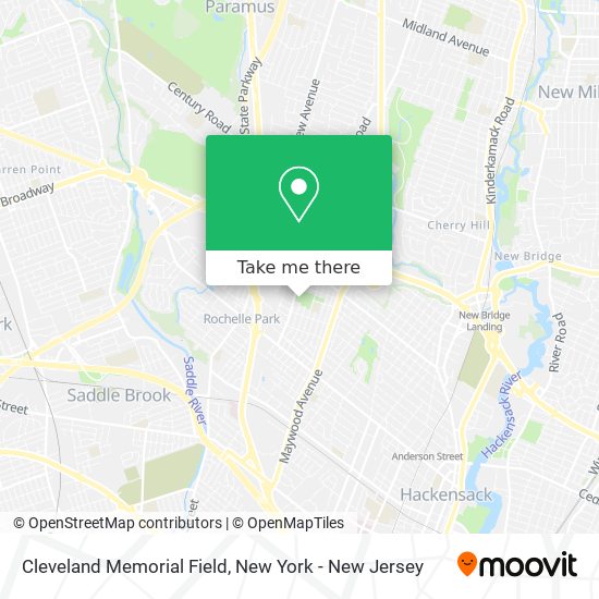 Mapa de Cleveland Memorial Field