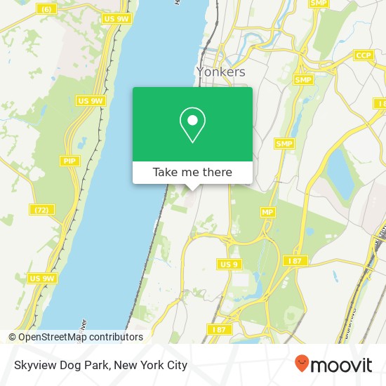 Skyview Dog Park map