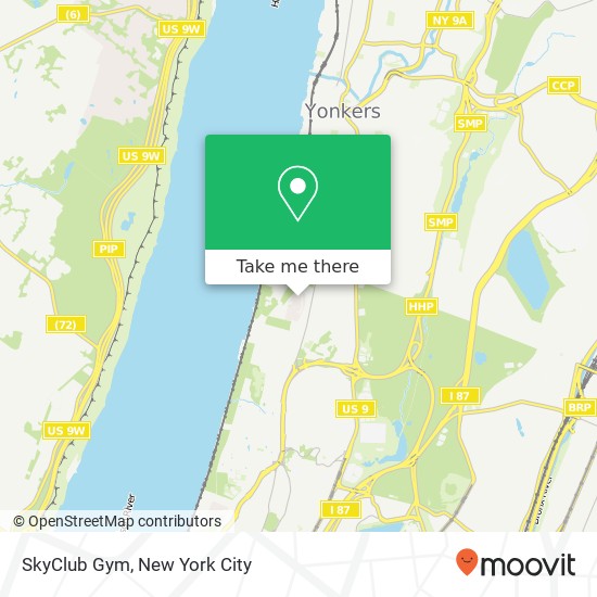 Mapa de SkyClub Gym